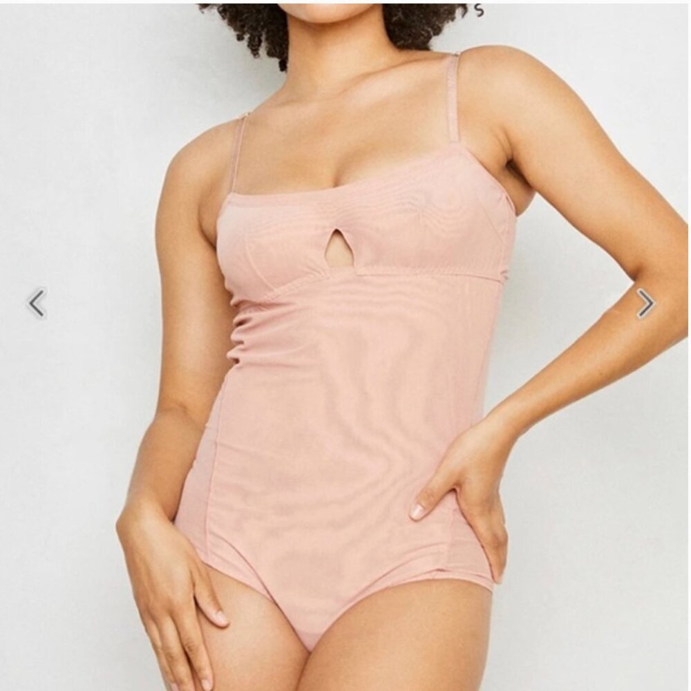 NWT free people X HAH Under The Wire Bodysuit (Adjustable Mesh Bodysuit) Size me